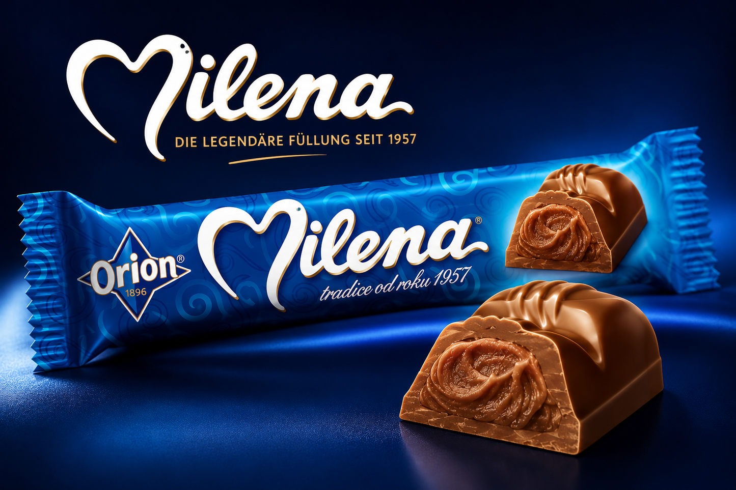 Milena – Milchschokolade mit cremiger Füllung und feiner Rumnote