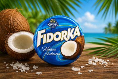 Fidorka Kokos – Knusprige Waffel mit Kokosfüllung in feiner Milchschokolade 🥥🍫🇨🇿