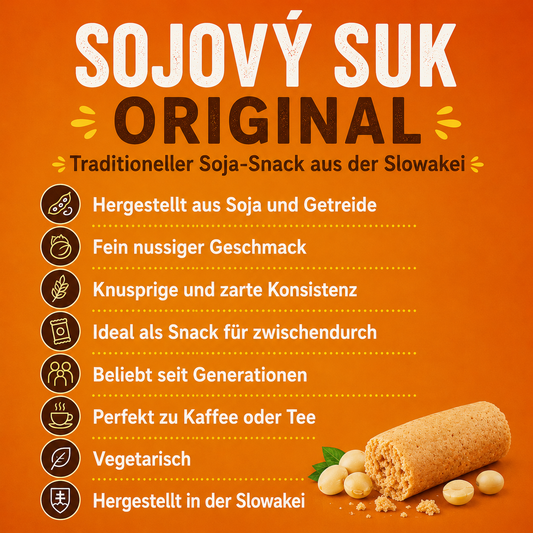 Sojový Suk – Der beliebte slowakische Klassiker aus Soja und Getreide 🌱🇸🇰