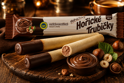 Hořické Trubičky – Die berühmte tschechische Waffelspezialität mit Kakao-Haselnuss-Creme 🌰🍫🇨🇿