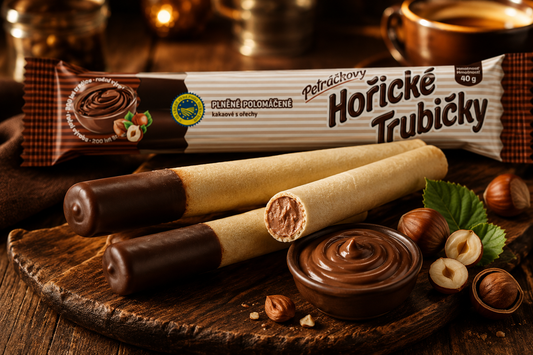 Hořické Trubičky – Die berühmte tschechische Waffelspezialität mit Kakao-Haselnuss-Creme 🌰🍫🇨🇿