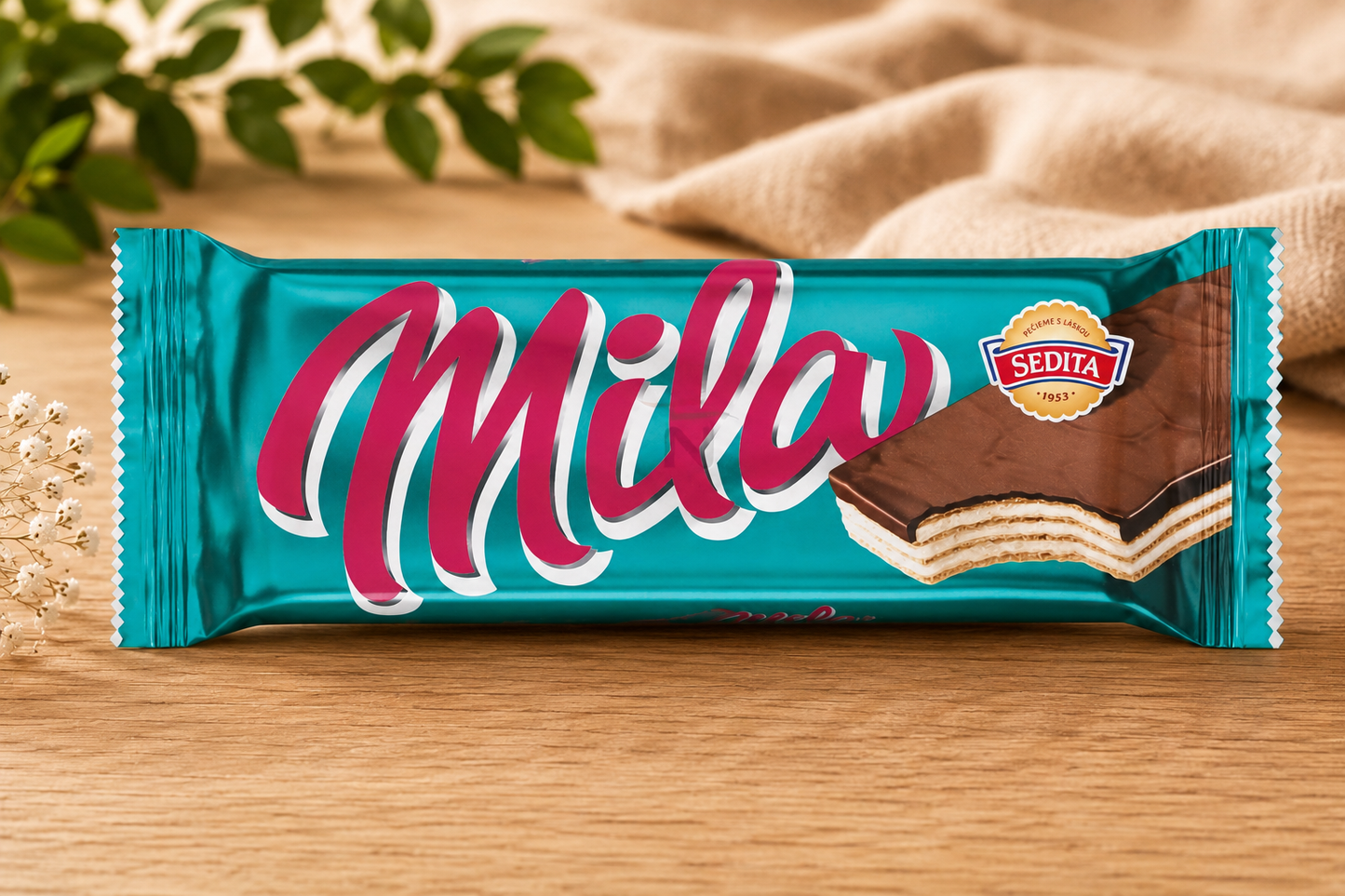 Mila – Knusprige Waffeln mit feiner Milchcremefüllung und Kakaoglasur