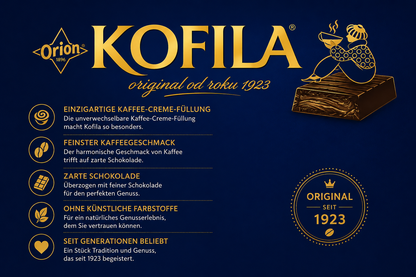 Kofila Original – Der legendäre Schokoriegel mit unverwechselbarer Kaffeecreme ☕🍫🇨🇿